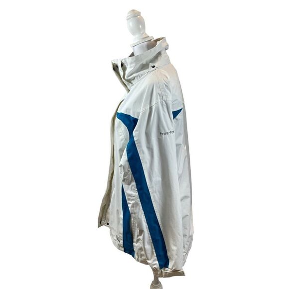 Ladies Trespass Technical Performance Ski Jacket White and  Blue Size Large - Picture 4 of 16